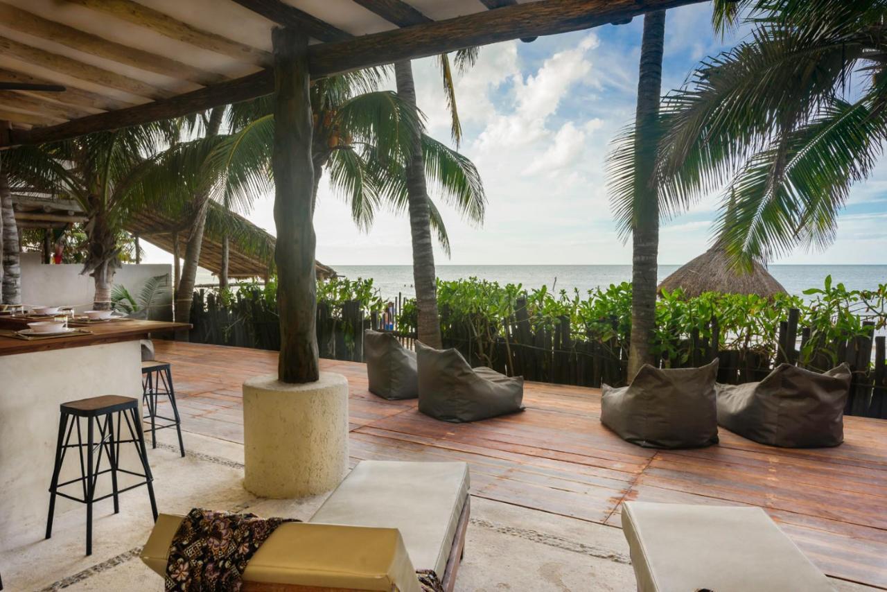 Casa Cat Ba Beachfront Boutique Hotel Isla Holbox Exteriör bild